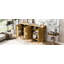 Armoire de rangement 57,5 po Modern Stripe-1756776037