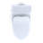 TOTO® Aimes® One-Piece Elongated 1.28 GPF Toilet with CEFIONTECT® and SoftClose® Seat, WASHLET®+ Ready, Cotton White