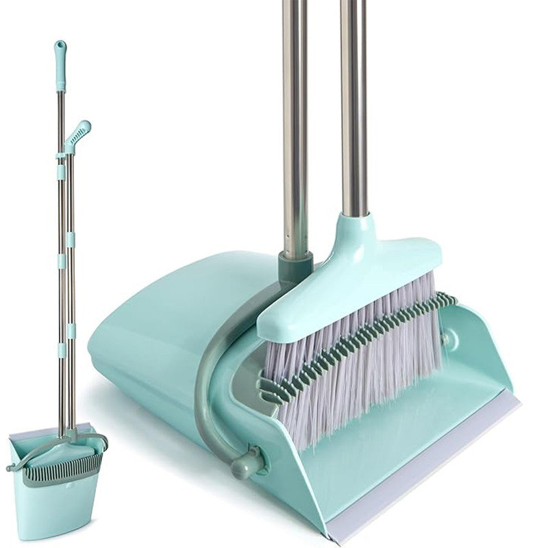 Minoky Adjustable Broom And Dustpan Set | Wayfair