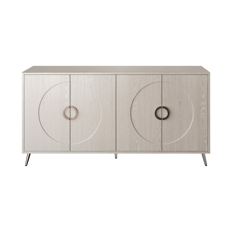 Buffet Modern Modern, Argent champagne, Champagne