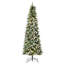 Arbre de Noël artificiel pré-éclairé enneigé-991676479