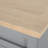 Modern Functional Kitchen Cart with Manufactured Wood Top,Storage Cart with Drawer-2004029713