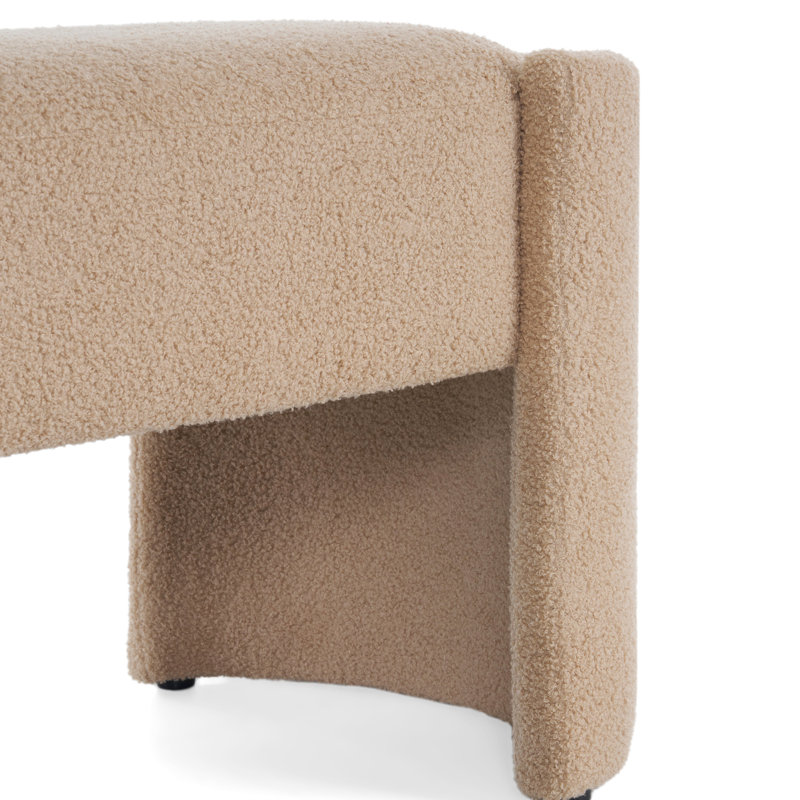 Chameau avec un rembourrage expansif - Cadre en bois, pour un long banc dans les tons de confort, maison polyvalente