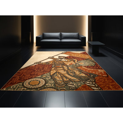 Tapis en peluche doux et moelleux de couleur Dupree War