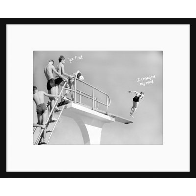 «You First» par Mat Sanders - photographie encadrée sur papier