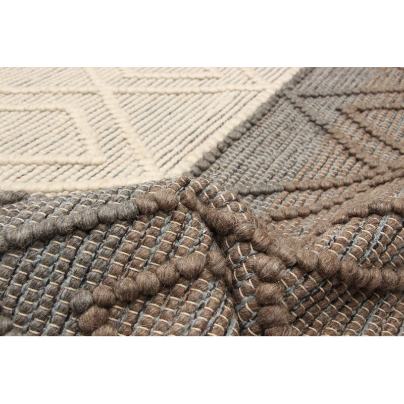 Tapis unique nouvel âge en laine Dekmar