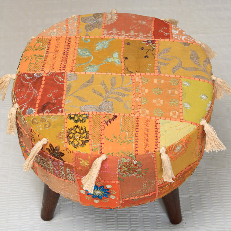 McTeer Solid Wood Accent Stool