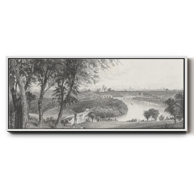 Philadelphia From Belmont - toile encadrée