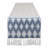 FRENCH BLUE/STONE COLBY SOUTHWEST TABLE RUNNER 15X108-1925615659