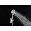 Bec de baignoire tout en métal avec inverseur et douche à main à 8 réglages à haute pression, 2,5 gallons par minute