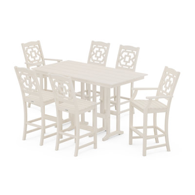 Chinoiserie 6 - Person Patio Dining Set