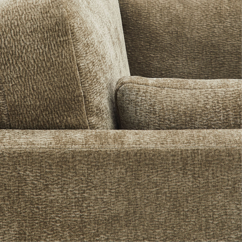 Chaise avec accoudoirs Chalco, Vert