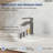 Single Hole Bathroom Faucet, Single Handle Sink Faucet with Drain Assembly-124462311