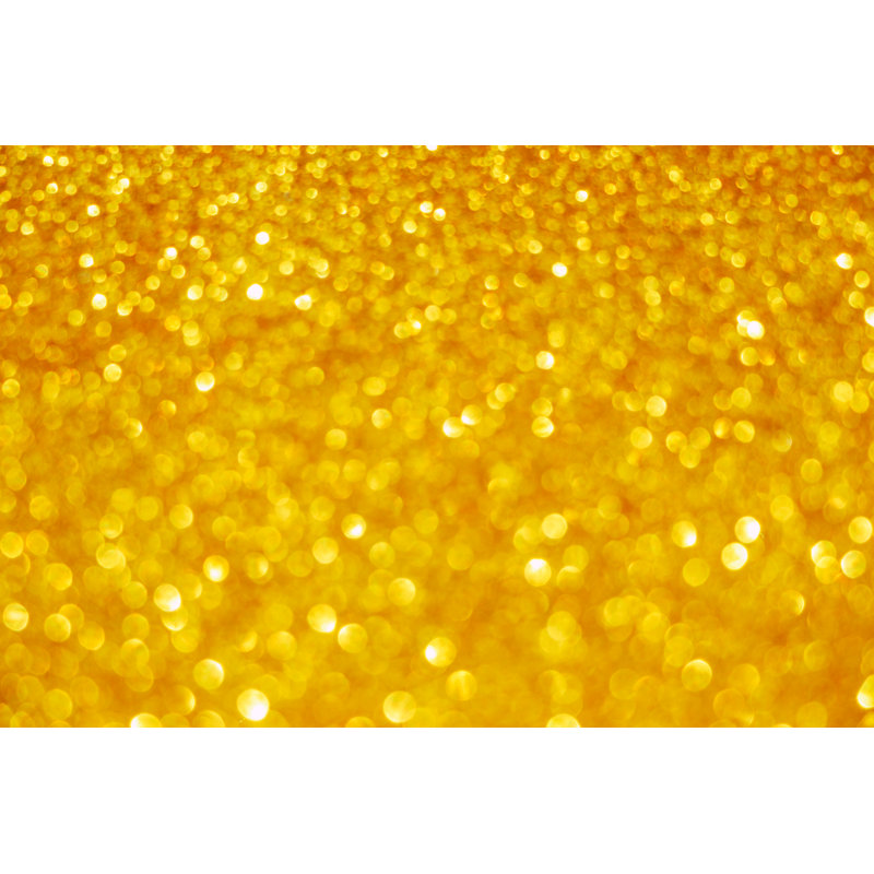 Golden Glitter Abstract Background 1 Piece Wrapped Canvas Wall Art, 20cm H x 30cm W x 3.8cm D