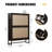 8 Pair Shoe Storage Cabinet-1612927703