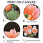 «Rose and Orange Cactus Bloom III - Floral Cactus», reproduction d'art murale-892494610-892494702-892494701