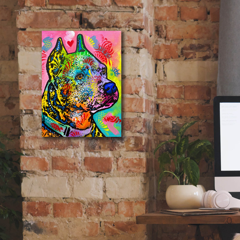 «Did That Tree Just Wave At Me» par Dean Russo, art mural sur toile, H 16 po x l 12 po x P 0,75 po