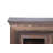 Metal Cladded Sideboard, 57x16x39