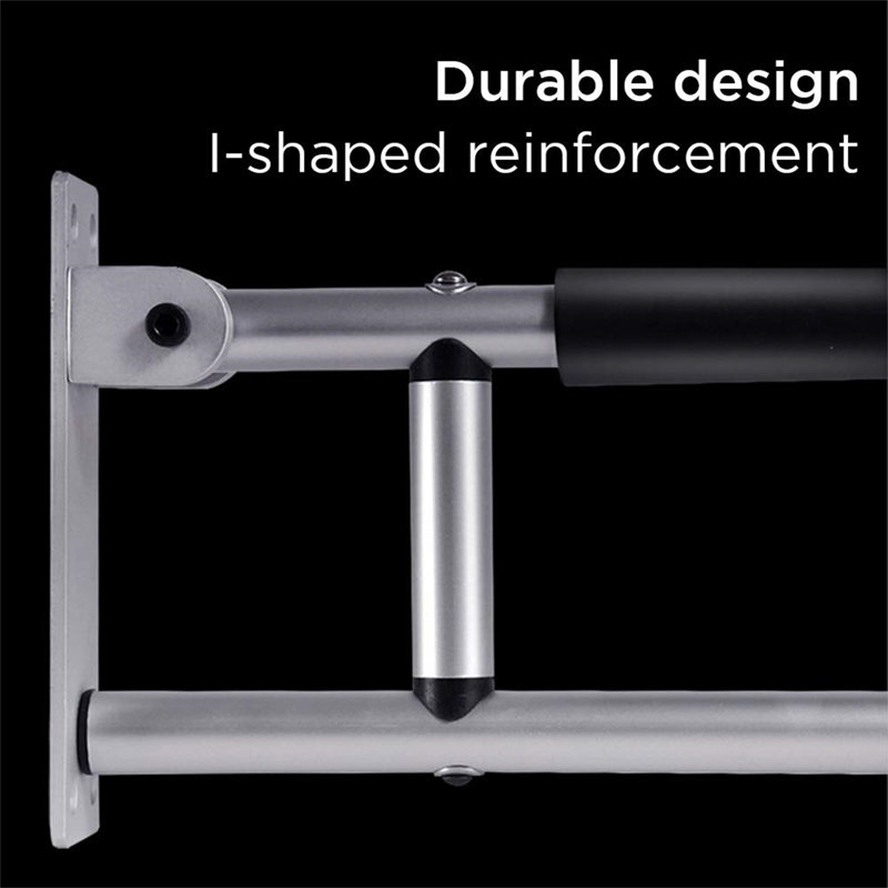 23.6'' Silver and Black Aluminum Handicap Grab Bar