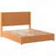 Structure de lit plateforme en bois massif avec tête de lit, aucun sommier requis, lit sur pied, assemblage facile,-594515556-594515557