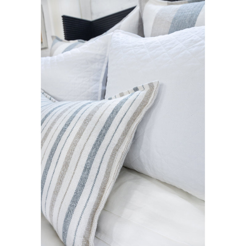 Naples Linen Pillow Cover & Insert, 18" x 60", Rectangular