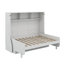 Lit escamotable double avec bureau