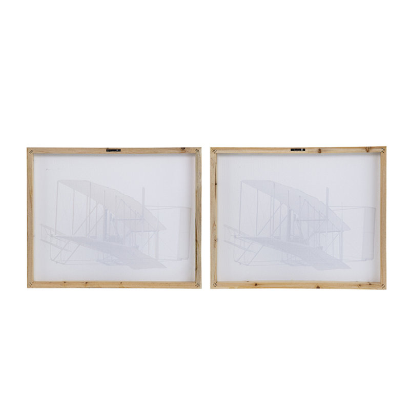 Ensemble de 2 grands diptyques rectangulaires, décoration murale pour salon, chambre, bureau, couloir