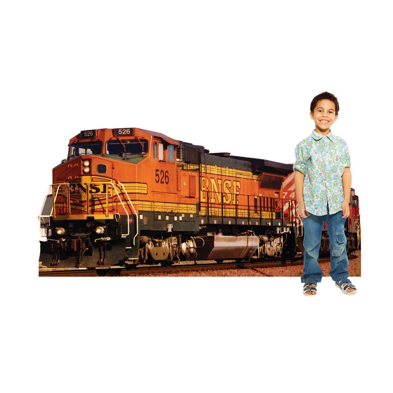 CP 60 Jupiter Train 6ft Cardboard Stand-Up