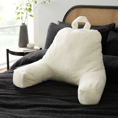 Soft Boucle High Back Cuddle Cushion Back Rest