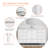 Tiberiu 60'' Single Bathroom Vanity with Engineered Marble Top-1268015378