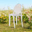 Elegant & Durable Clear Plastic Dining Chair – Stackable, Comfortable Seating for Kitchens, Living Rooms, Offices, or Outdoor Use