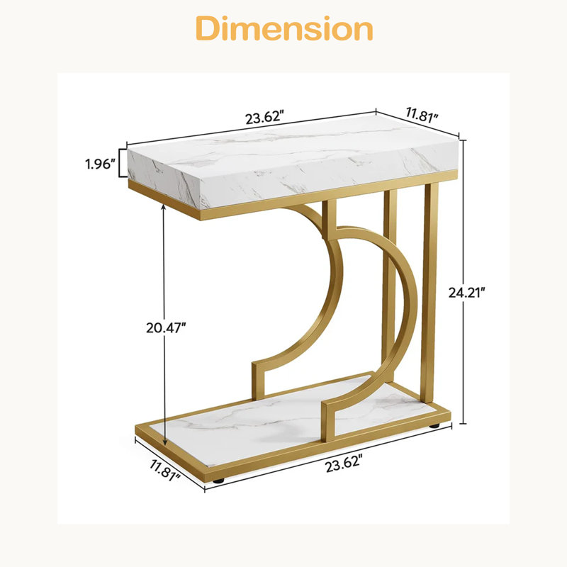 Stable Bedside Table,Compact Table,Stylish End Table
