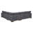 Caileigh Corduroy L-Shaped Sectional-1115811889