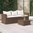 Parwati 69.3'' Wide Rectangle Patio Sofa with Cushions-652912907-652913012