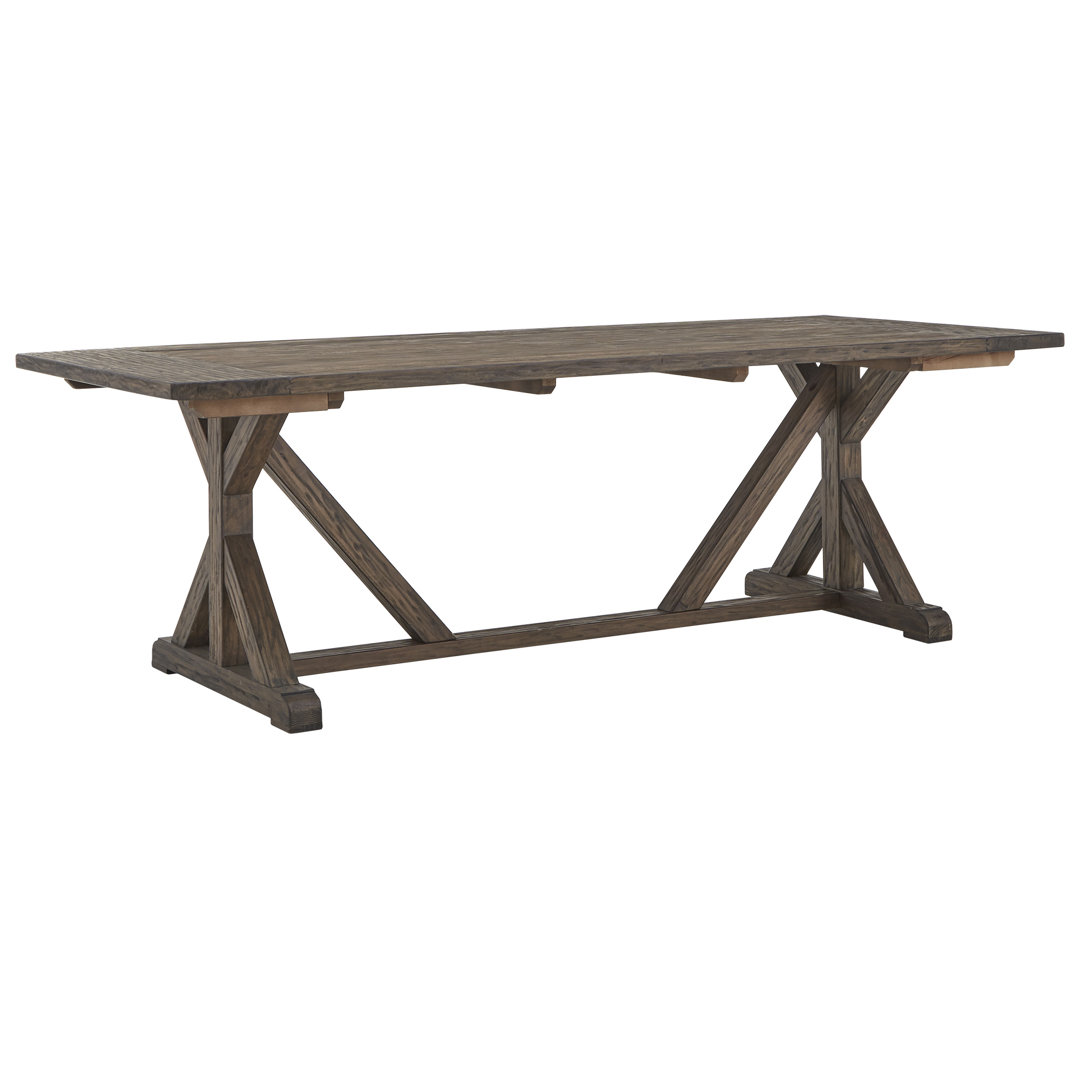 Sela Solid Wood Base Dining Table August Grove® 