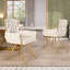 Chaises de salle à manger pivotantes en velours Vmolara-121784645-121784647
