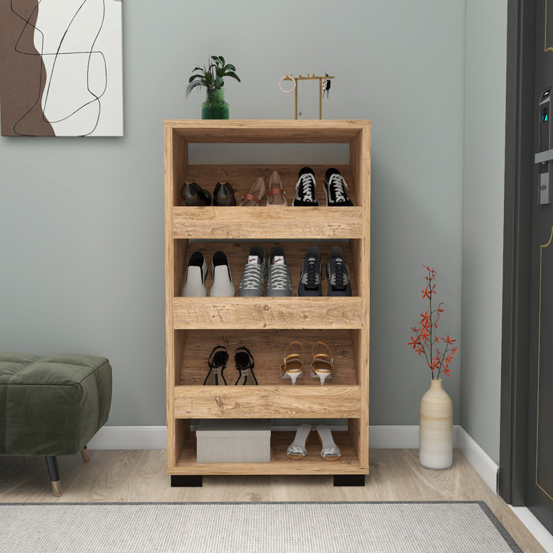 Baneen 8 Pair Shoe Storage Cabinet