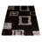 Aluino Hand Tufted Shag Polyester Eco-Friendly Area Rugs - Rectangle, Brown Beige Color, Geometric Modern Design, High Pile Thick Handmade Anti Skid Area Rugs for Living Room, Bed Room-885727327