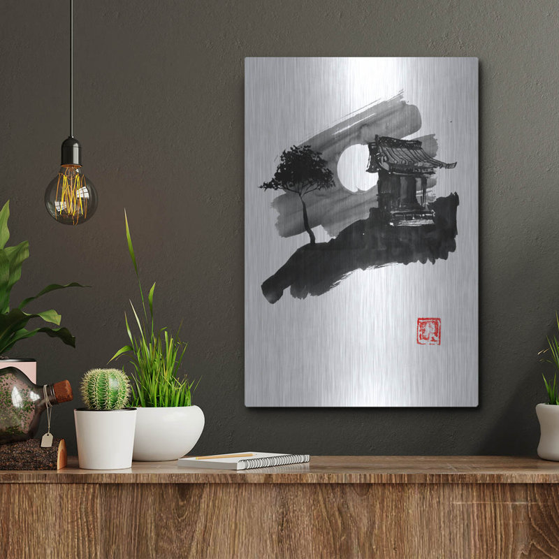 «Shrine» par Pechane, art mural en métal, H 16 po x l 12 po