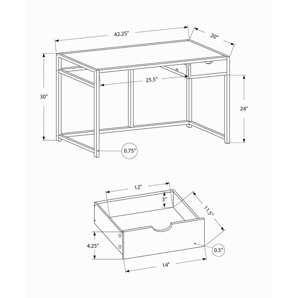 Dimensions du produit