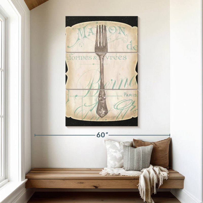 Fourchette française Senne I, H 50 po x l 32 po