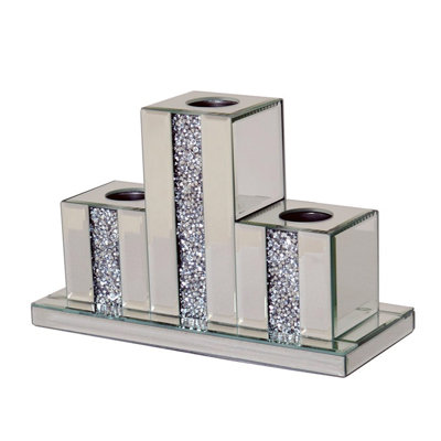22.5 cm H Glass Tabletop Tealight