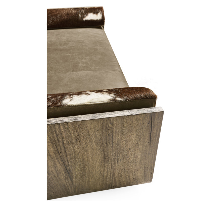 Lit de jour en cuir Stone Hide
