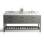 Elizabeth 72" Double Bathroom Vanity Set with Mirror-872655837-872655825-872655826