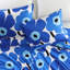 Marimekko Unikko Blue Cotton Reversible Comforter Set-445587414