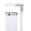 Lucita Stainless Steel Tabletop Lantern