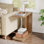 Table de bout en forme de C Dionnie