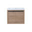 Meuble-lavabo simple 23,6 po avec plateau Vojin-594488330