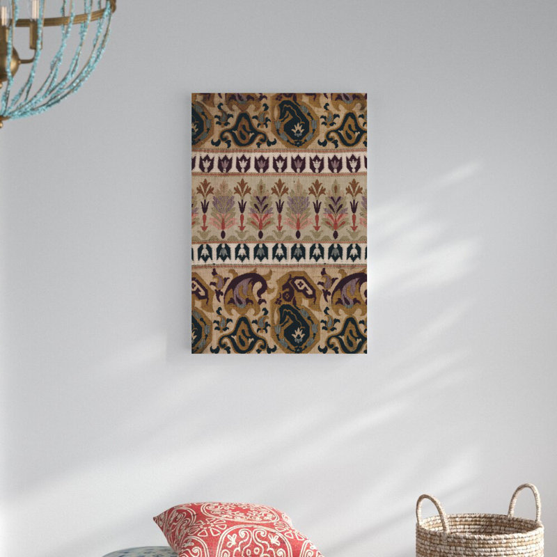 Kilim Détail I, H 30 po x l 20 po
