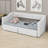 Space Saving Upholstered Daybed, Equipped with Two Drawers-697619133